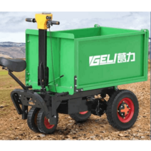 전기트롤리 궤도운반차 덤프트럭 벽돌운반 과수원, 상세이페이지 참고, 1m 경사 버킷 전기 이중 회전