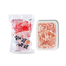 경북 울진 홍게 붉은 대게 다리파지살 175g 제철별미