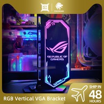 그래픽카드 gtx3060 10603g 3060tid6x 3070ti중고 지포스gtx1060 1030 1050 1080 수직 GPU 지원 사용자 정의 다채로운 VGA 브래킷 비디오, [02] 12v4pin