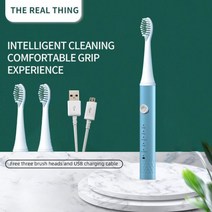 Mi 스마트 소닉 전동 칫솔 USB 충전 가능 방수 IPX7, CHINA_Blue