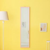 에이스홈 마카롱 315 전신거울, 핑크 / MA170_PNK, 벽걸이형
