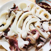 갑오징어제철 맛좋은 갑오징어숙회 오징어통찜 손질통오징어, 1박스, 생물 갑오징어_1k