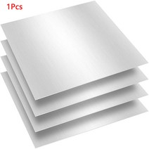 강철판 알루미늄판 플레이트 알루미늄 합금 사각 광택 시트 두껍고 얇은 두께 0.3mm 0.5mm 1mm 1.5mm 2mm 3mm 5mm 6mm 10mm 1 개, [02] 0.3mm, [02] 100x100mm, 1개