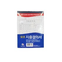 오늘샵/ 근영사 고급형 모조 지출결의서 10개입, 1개