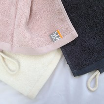 리빙유진 친환경 모달핸드타올 어린이집 고리수건 60g 10장, 화이트, 모달 핸드 무지타올60g