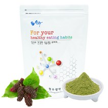 국내산 뽕잎분말 가루 100% 뽕나무잎 파우더, 300g, 2개