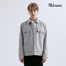 TBJ SH01 남) 스웨이드 아웃포켓 자켓 T211JP210P/03