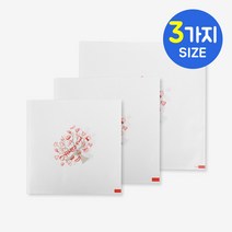 나우스팩 해피푸드 반접 L봉투 (500장) - 3가지 사이즈, 해피푸드 반접 L봉투 3호 (230x230) 500장, 500개, 500개