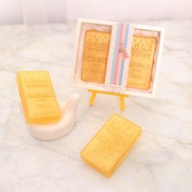 샤이닝데이 골드바 수제비누 선물세트 선물포장 답례품, 120g, 2개