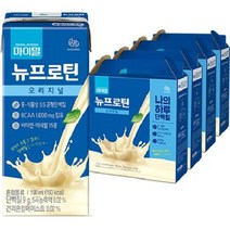 [대상웰라이프]마이밀 마시는 뉴프로틴 190ml × 64팩, 단품