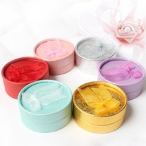진열장 장식장 아크릴 유리 미니 인테리어 원목 콘솔 LED 엔틱 빈티지 보석 상자 휴대용 간단한 다기능 보석 주최자 여성 여자 선물 귀걸이 반지 목걸이 보관 케이스 상자, 1pcs 무작위 색상