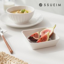 마일드 화이트 사각찬기 (중), 단품, 1개