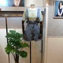 [페이지 플린] 청멜빵반바지 뉴코아울산점
