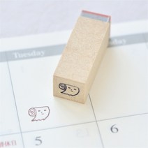 다꾸 미니 우드 스탬프 스케줄 일정 관리 나무 도장 학생 직장인 일상 기록 데코, 06.휴지