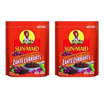 Sun-Maid Sun Maid California Zante Currants 썬메이드 캘리포니아 잔테 건포도 227g(8oz) 2팩, 227g