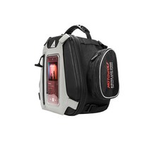 6.5L 오토바이 탱크 가방 짐 방수 가방 대용량 오토바이 테일 백 모토 헬멧 백팩 bmw용 레이싱 백, 01 Black