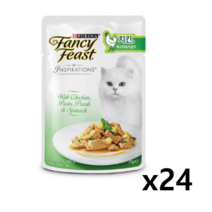 퓨리나 팬시피스트 인스퍼레이션 고양이 파우치, 치킨, 70g, 24개