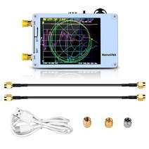 나노 VNA 벡터 네트워크 분석기 50KHz-900MHz 디지털 터치 스크린 단파 MF HF 안테나 정재파, 01 green
