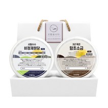 참건강마을 단짠세트 원당-소금 2종세트 250g~300g (답례품 선물세트), 원당-톳소금