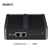 미니 pc bebe 팬리스 ht 인텔 펜티엄 n3700 쿼드 코어 ddr3l msata, 2g 램 32g ssd 와이파이