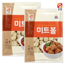 [퀴클리몰] 사조오양 미트볼 1kg x 2개