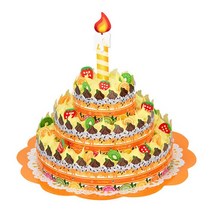 컬러룬 베이커리 케이크 만들기 아기 유아 한글 영어 단어 가르치기 낱말 카드 어린이집 유치원 생일 답례품 선물 교구 홈스쿨, 캐빈, 본상품선택, 본상품선택