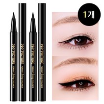 유니픽쳐 타투 붓펜 아이라이너, 블랙, 1개