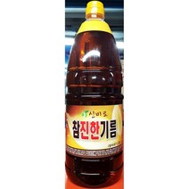 진성 참진한 참기름 1.8L /식당용 /식자재, 1, 1800ml