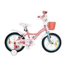 [마이크로바이크] 옐로우콘 여아용 자전거 스티치 16형, 핑크