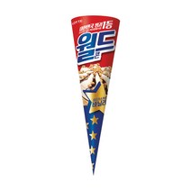 롯데제과 월드콘 오리지널 10개 아이스크림, 160ml