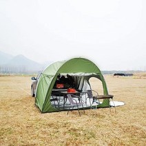 VVAXSS 차량용 SUV 캠핑카 텐트용 리어텐트 자동차 차양막 햇빛 가리개-그린, SUV Camping Tent Green