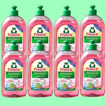 프로쉬 독일 주방세제 라즈베리 기름때제거 500ml X 8개