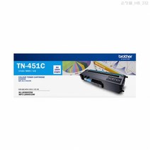 브라더 MFC L8900CDW 정품토너 파랑 1800매(TN-451C), 1개