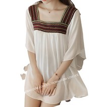리더스타 공주풍 브라우스 오피스록 반팔 티셔츠