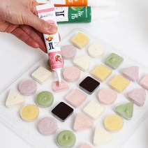 초콜릿 몰드 DIY 만들기 유아 모양틀 한글 알파벳 꽃 초코펜, A6.타는놀이만들기몰드, 1개