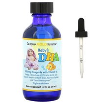 캘리포니아골드 유아용 DHA 비타민D3 함유 오메가3 1 050mg 59ml