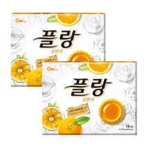 청우식품 청우 플랑 오렌지타르트 160g(16봉입)x2개, 160g, 2개