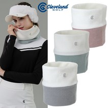 클리브랜드 컬러배색 골조직 벅스로고 여성 넥워머 골프용품 CGKWNW1909, CGKWNW1909 그레이