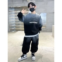 Bentlee 남아 맨투맨 상 하의 세트