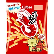 CALBEE 칼비 새우깡 오리지널 과자 일본스낵 77g 12봉, 12개