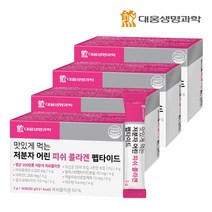 브랜드없음 대웅생명과학 맛있게 먹는 저분자 어린 피쉬 콜라겐 펩타이드 4박스 (120포), 선택완료, 단품없음