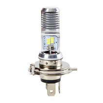 led전조등 차량경광등 1pcs 오토바이 헤드 라이트 전구 p15d led 스쿠터 빔, h4 t19