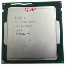 I77700 인텔 코어 i7 4770K es QDE4 2 8 GHz CPU 프로세서 8M 83W LGA 1150, 한개옵션0