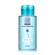 케어존 저자극 립 앤 아이 리무버 300ml, 단품