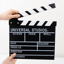영화슬레이트 클래퍼보드 클랩스틱 클래퍼