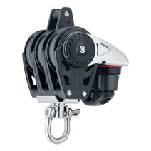HARKEN 프리미엄 세일링 40mm 카보 보트 블록 트리플 도르래 캠 클리트 및 베켓 포함 부품 2648