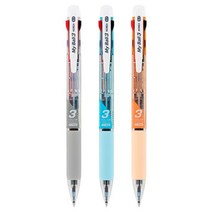 [슬기로운아이템] 연필 마이펜 마이볼 3색 유성 볼펜 0.7mm, SSS[상품_0.7 그레이]SSS