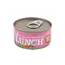 이코너미 프리미엄 런치 고양이캔 (참치&치어) 80g, 단품