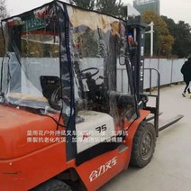 지게차 방풍막 포크레인 투명 가림막 비닐 바람막이, 청도 지게차 경유 3톤 3.5톤 개