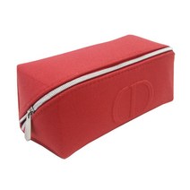 명품화장품 D브랜드 코튼 펜슬 파우치 - 코랄